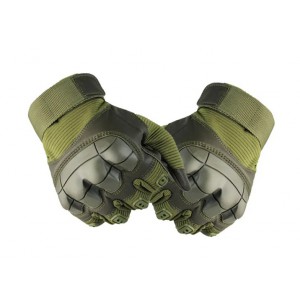 Перчатки тактические защитные A.S.S. Tactical-26 олива [STRIKE GEAR]